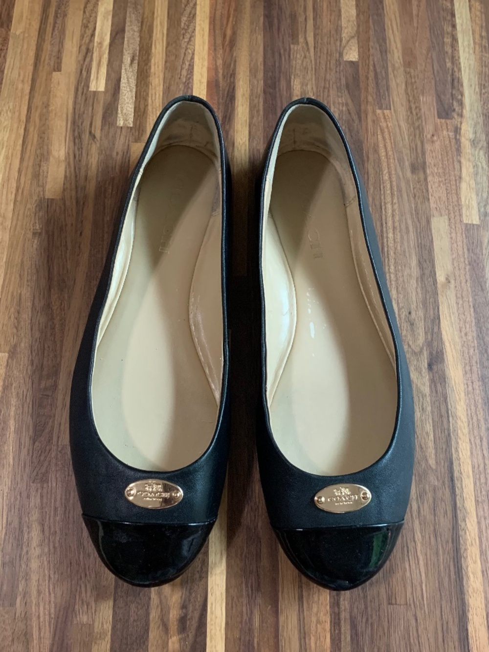 Coach "Ashley" Ballerina Flat